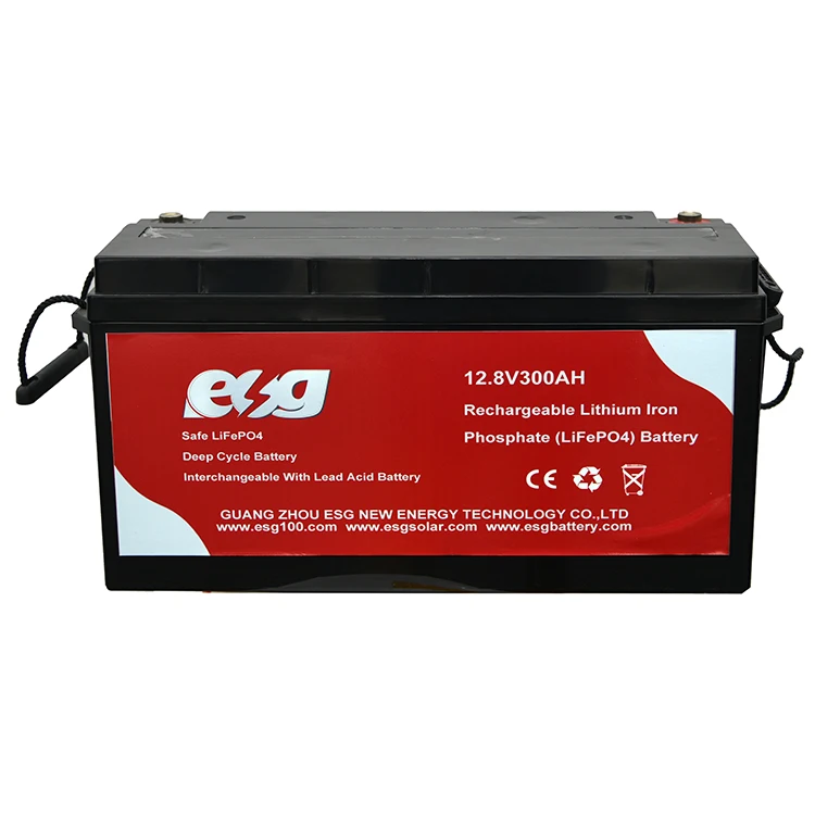 ESG для замены солнечной энергии 12 8 V 295AH 300AH перезаряжаемые литий-ионные аккумуляторы без