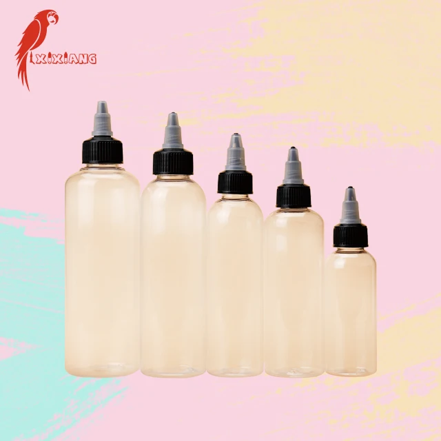 
black twist cap 30ml 60ml 100ml 120ml 200ml dropper bottle PET twist cap plastic bottle e liquid bottle 