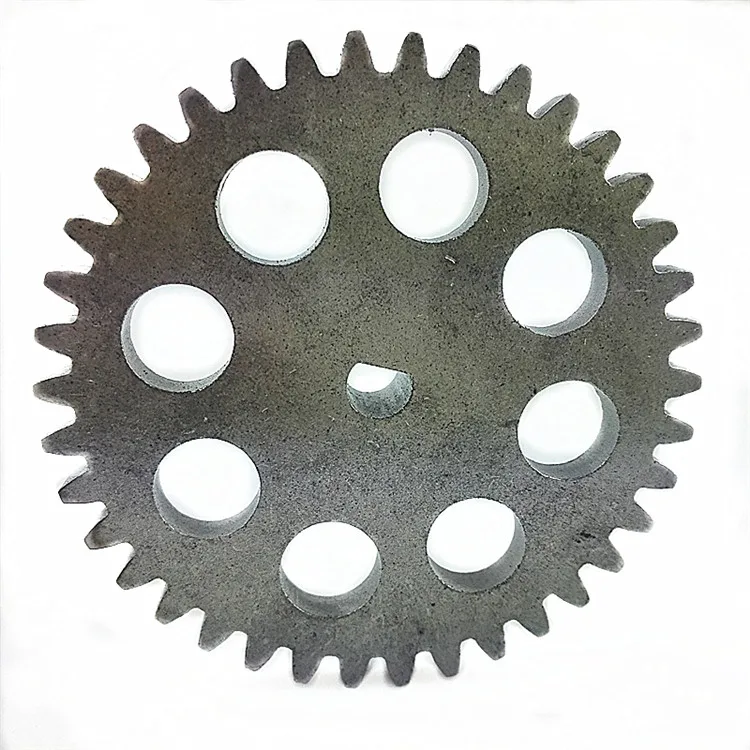 Customized  Ex-Factory Price High Precision Metal  Iron Transmission Gear Spur Gear For Roller Gate Motor