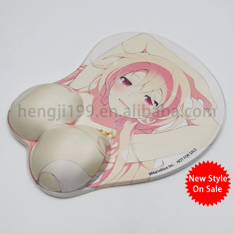 cartoon custom anime boob breast open sexy girl full photo 3d mouse pad
