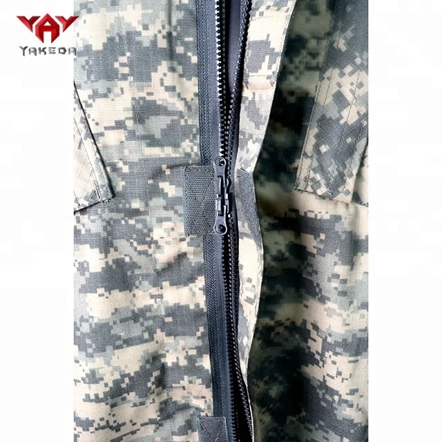 YAKEDA US regulations ripstop polycotton tactical shirt pant army clothing military combat field jacket ACU digital uniform