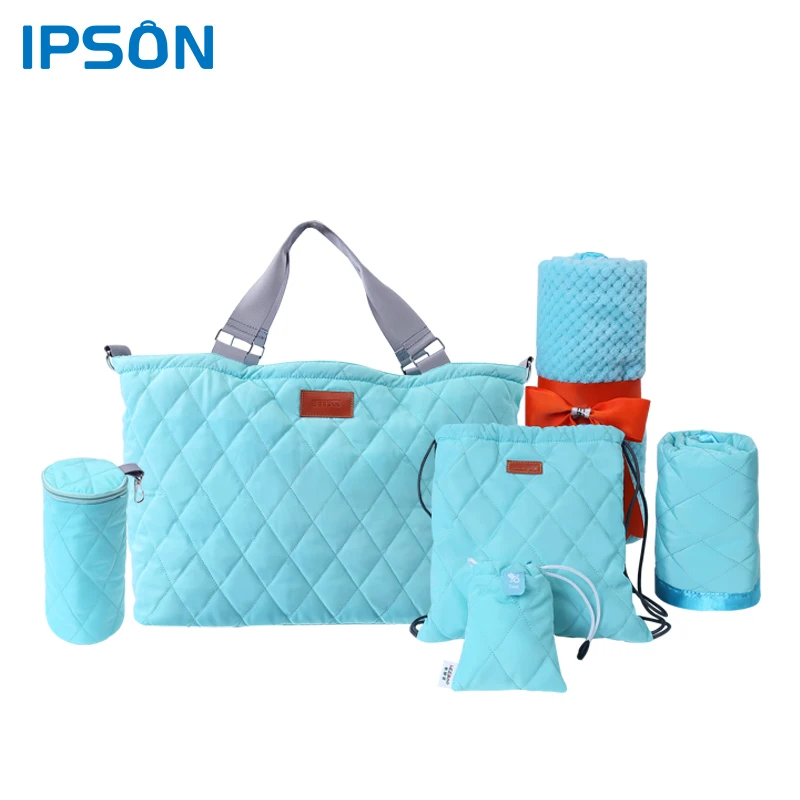 
IPSON Multifunctional Baby Diaper Bag Six Suit Set 