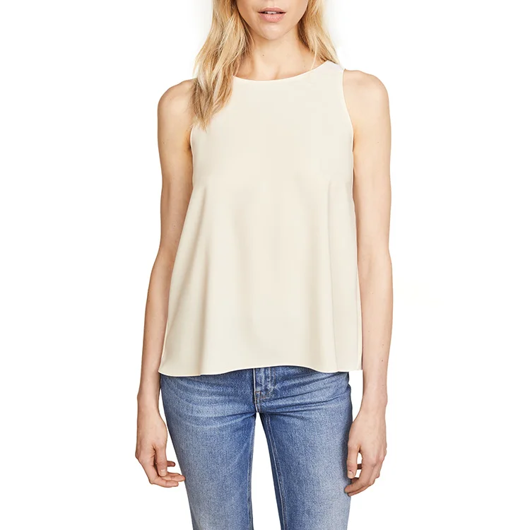 Новый дизайн, женская летняя повседневная модная блузка с перекрестной спинкой