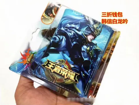 Anime wallet student PU pocket purse kids gifts purse