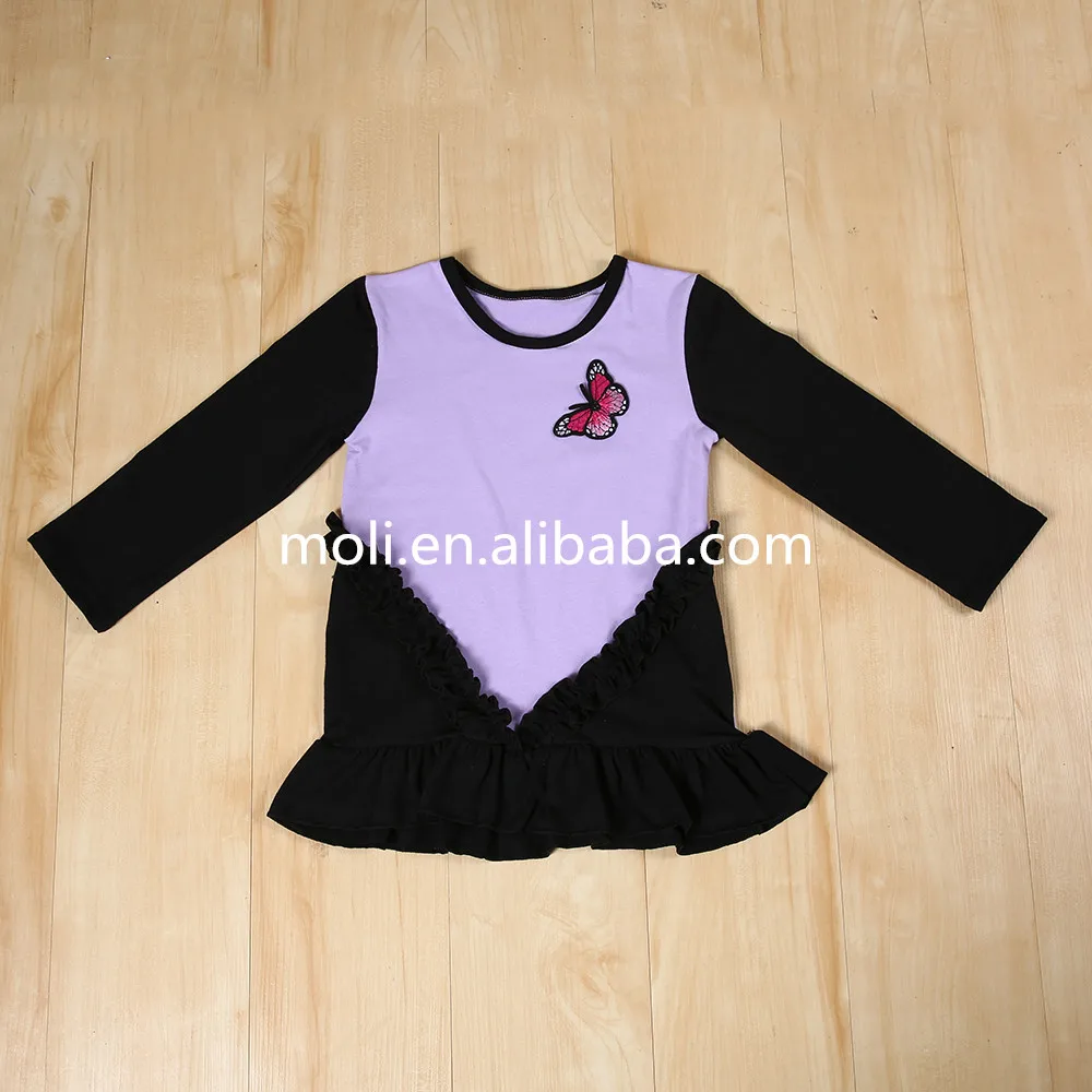 
2018 Весна новое поступление bump Цвет Сращивание футболка фотографии девочек хлопковые топы 