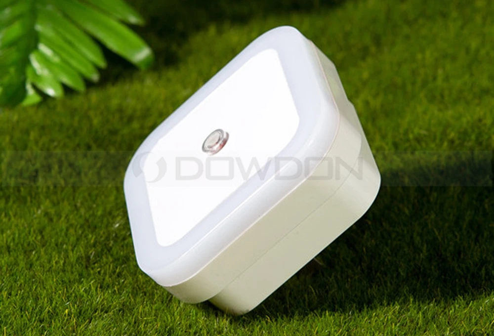 Edge Lighting Wall Charger Plug AC Night Sensor Light