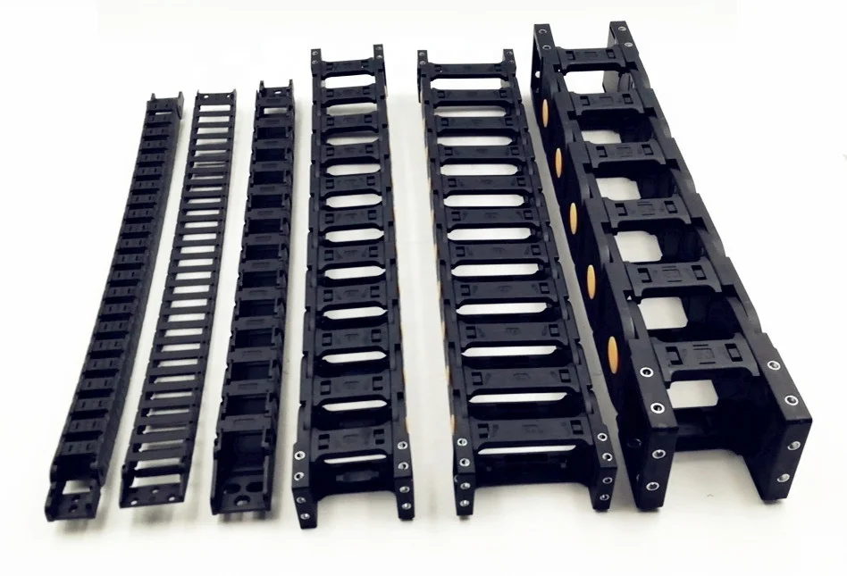 Zhongde nylon openable drag chain  25x57 smooth movement Cable partner, best choice