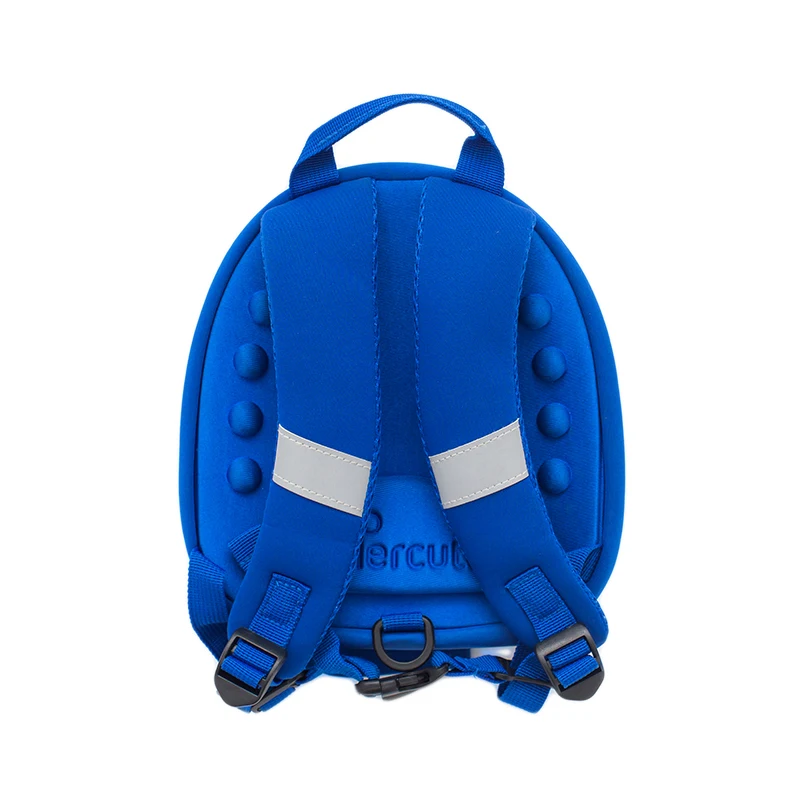 Supercute EVA 3D Hard Shell Penguin-Print School Backpack for Kids and Toddlers with Safety Harness