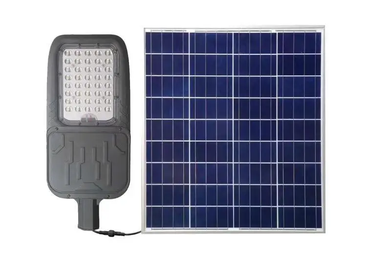battery lithium ion  solar panel separation LED Solar Powered Street Light 30W/40W/50W/60W IP65 Outdoor Street Lighting