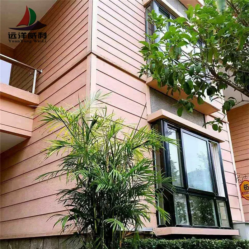 
wooden surface 6mm fiber cement siding plank for exterior wall 