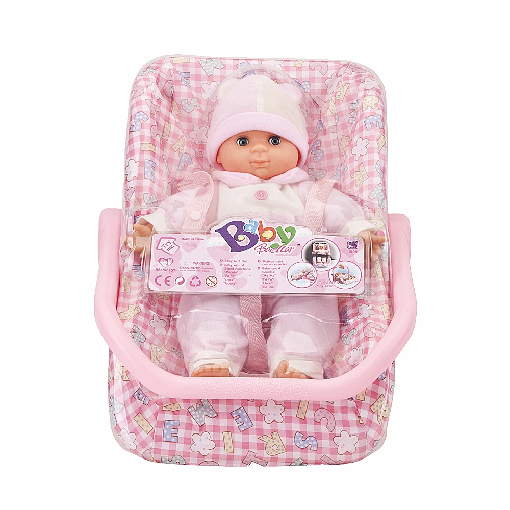 2019 China Manufacturer Wholesale POP Carrier Silicone Reborn Baby Dolls For Kids Birthday Best Gift