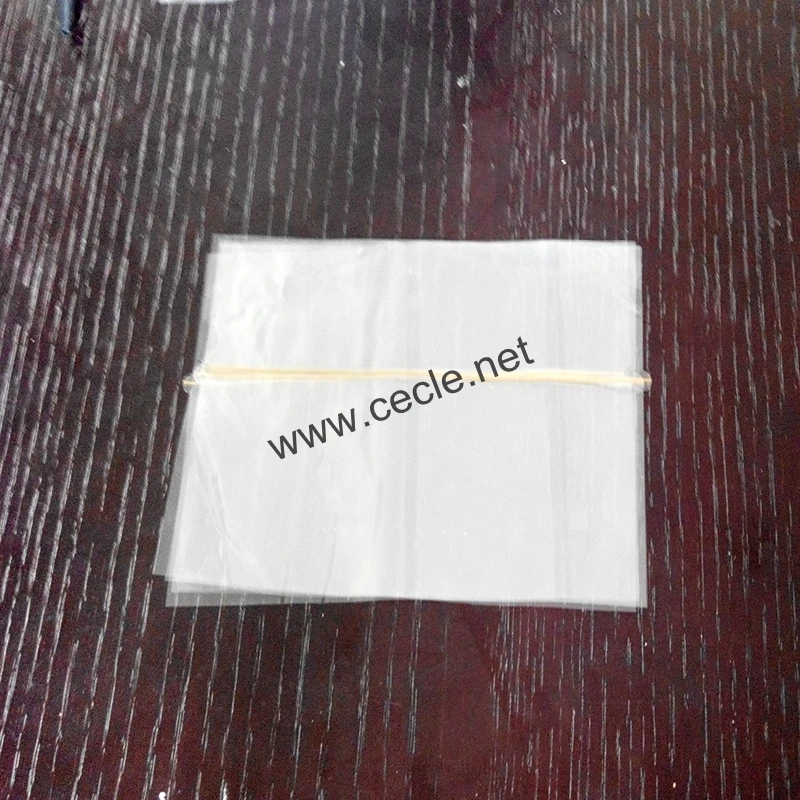 Pieces Bopp Film with tear tape, cellophane for cigarette box perfume box