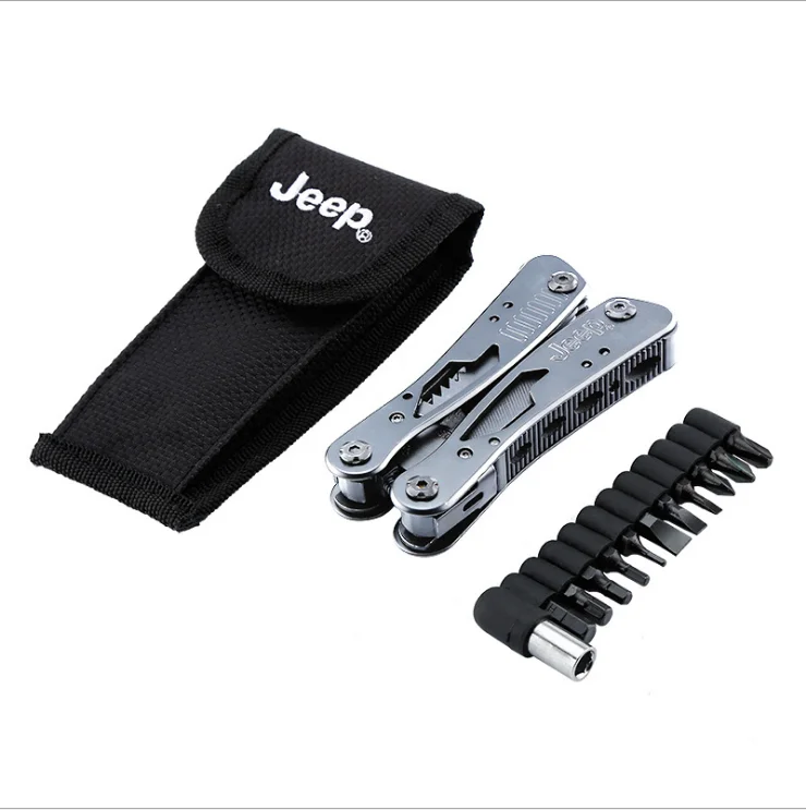 9pc 2cr stainless steel multifunction plier with ABS handle stainless steel cutting pliers