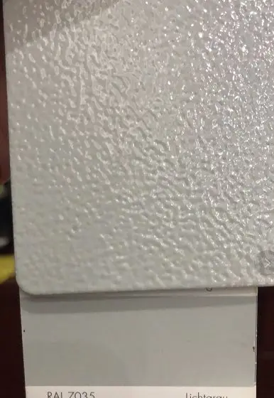 RAL9005 black wrinkle texture powder coating  paint