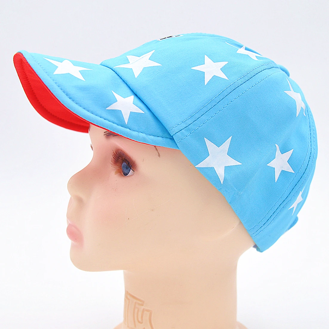 Designer Skin Friendly Child Toddler Sun Hat Kids Newborn Baby Kids Stars Beanie Baseball Cap
