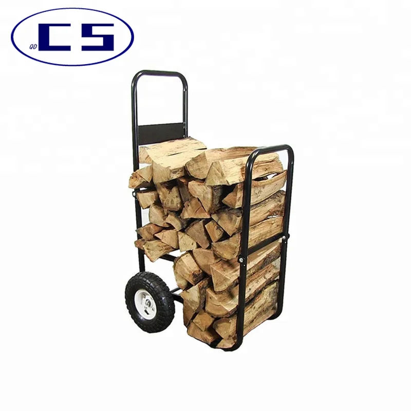 Открытый heavy duty простой металл дрова стеллаж для хранения