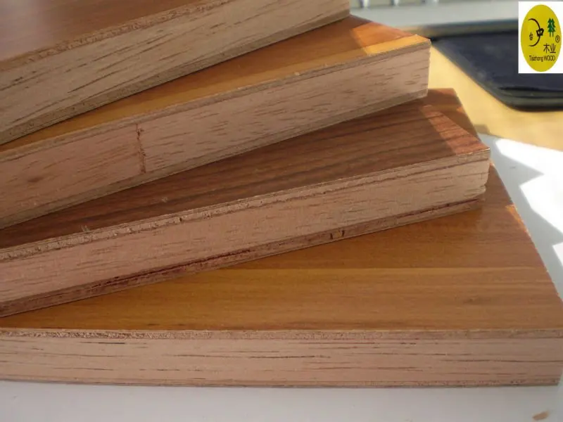 18MM 40MM Melamine Block Board Plywood