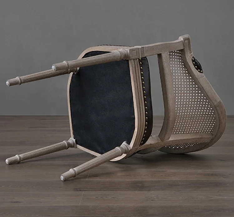 
Dining Ghost Wooden Design Room Coffee Shop Restaurant Cafe Cheap Table Wood Rattan Arm Chair 