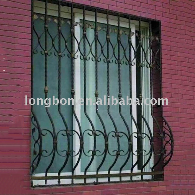 Кованые железные оконные решетки