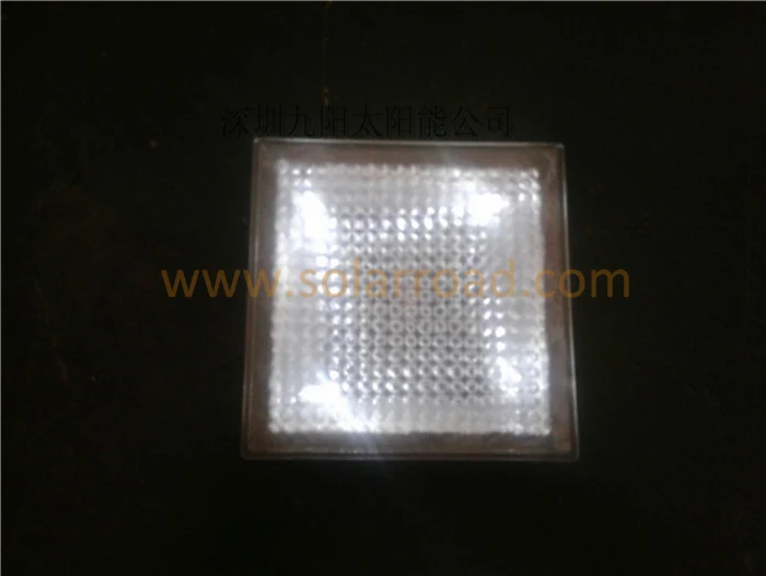 
SOLARROAD RS-301 Transparent PC Solar LED Light Garden Decorative Brick 