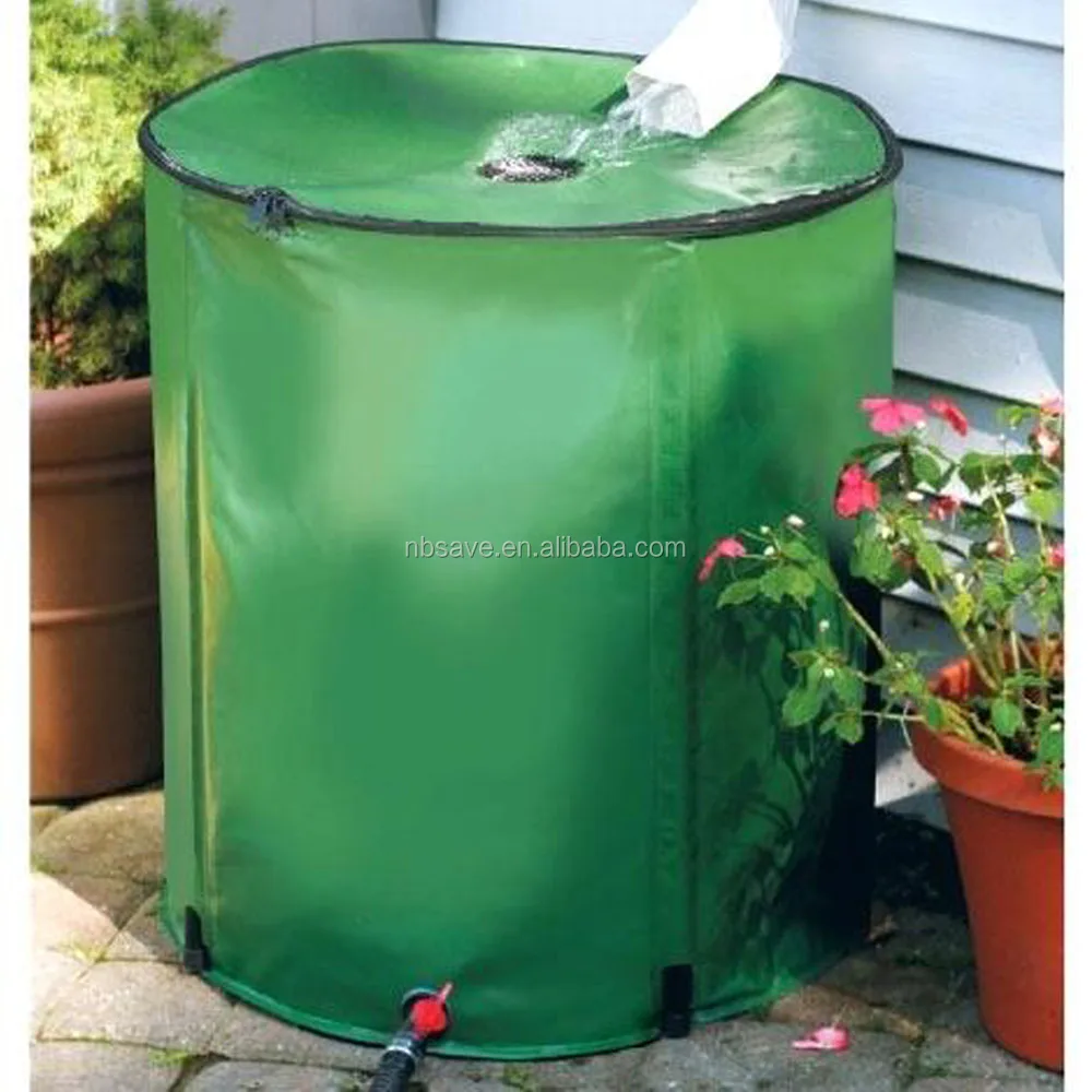 50L 160L 200L 250L 380L 500L 1000LPVC Plastic Rain Water Barrel China Online Shopping, Collapsible Foldable Water Tank