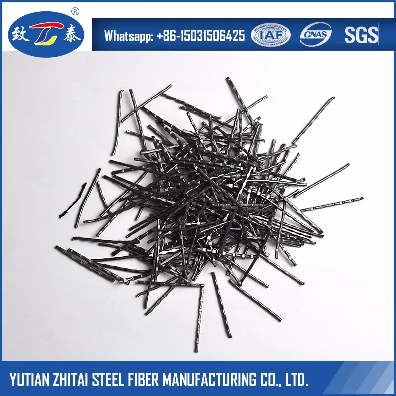 High Quality Real Estate Stainless Steel Concrete Fibers For Construction From Factory