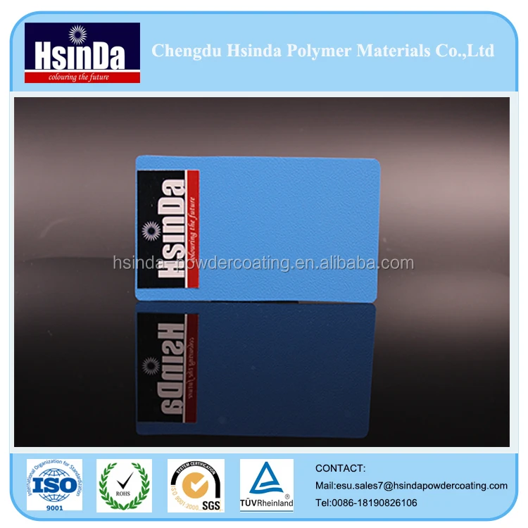 Epoxy polyester metallic effect high oil repellent performace spraying powder