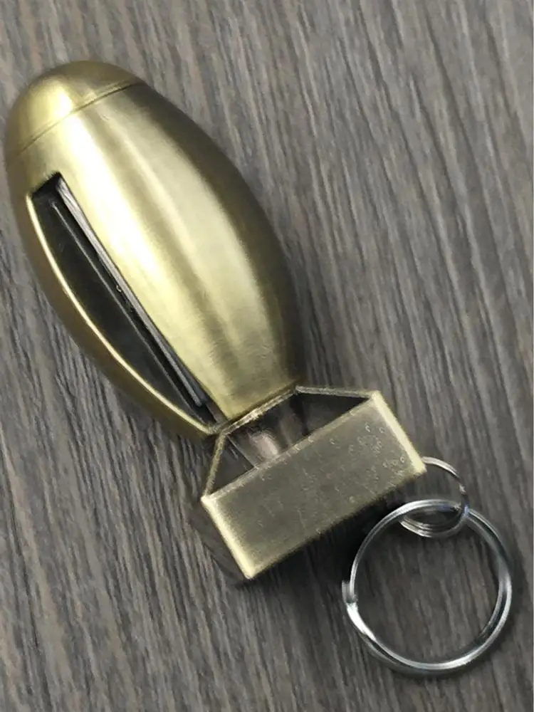 Permanent Match Lighter Stainless steel key holder millions match oil lighter