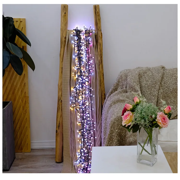 Xmas tree decoration 3m 400led mini ball firecracker led string light Christmas fairy light