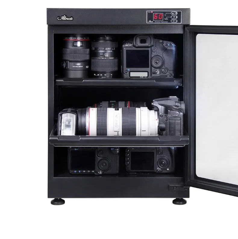 
65L electric dehumidifier photography equipment camera dry box storage cabinet 