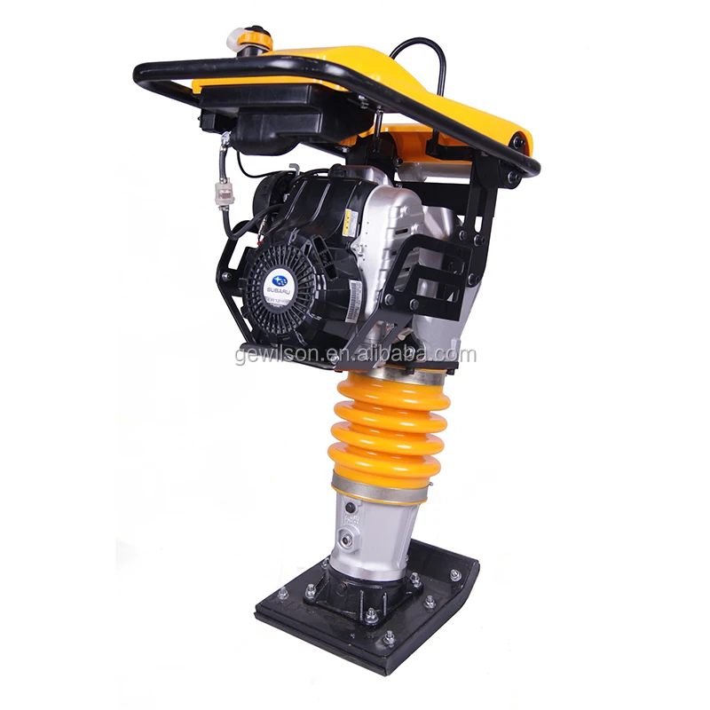 Hand held vibratory asphalt tamper rammer compactor GTR72 similar