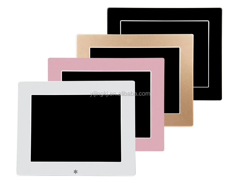 10.1 Inch Lcd Display Download Free Music Picture Video Player Digital Photo Frame With Metal Case