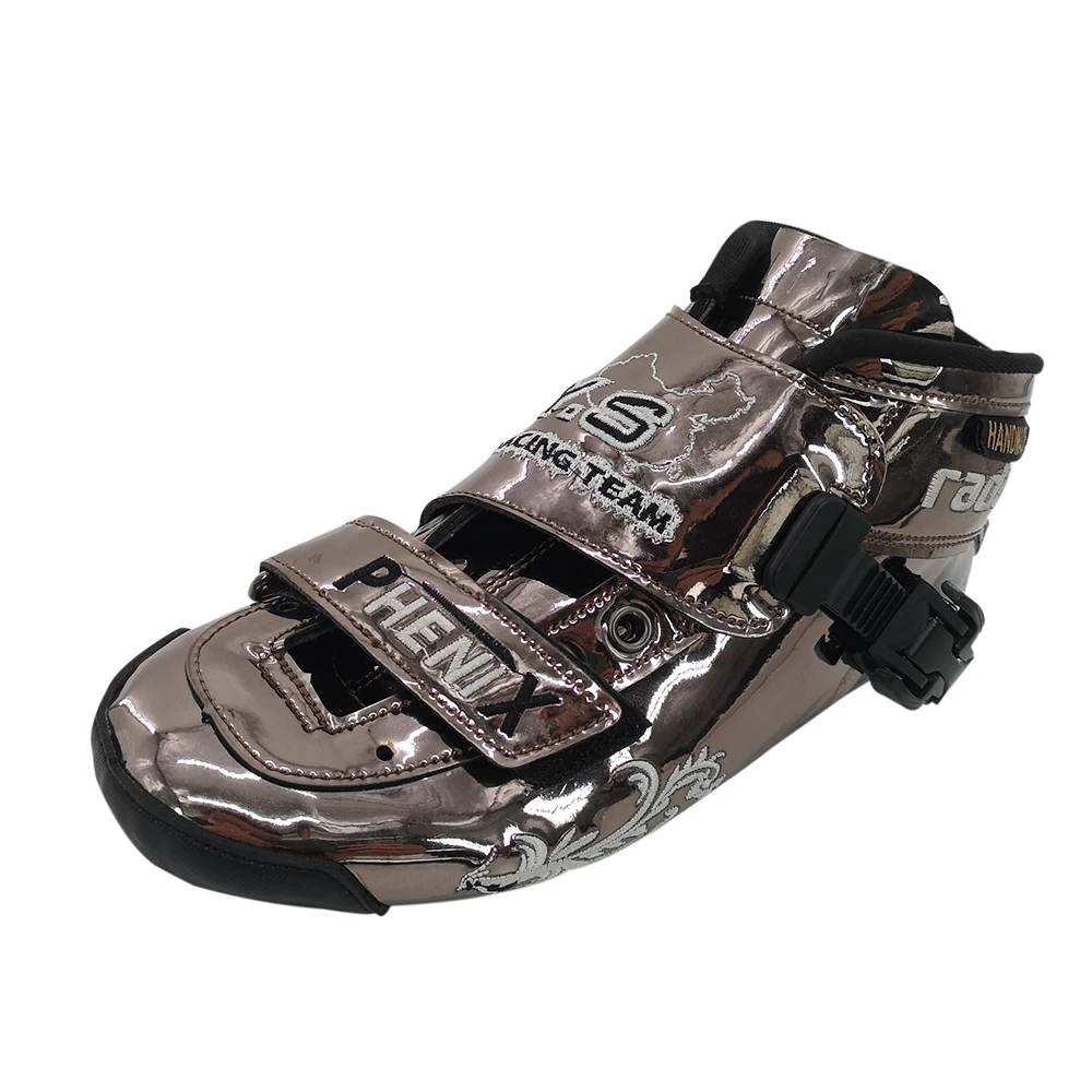 High-grade children skate shoes luxury 4 Wheels Skates bright surface inline speed skate shoes