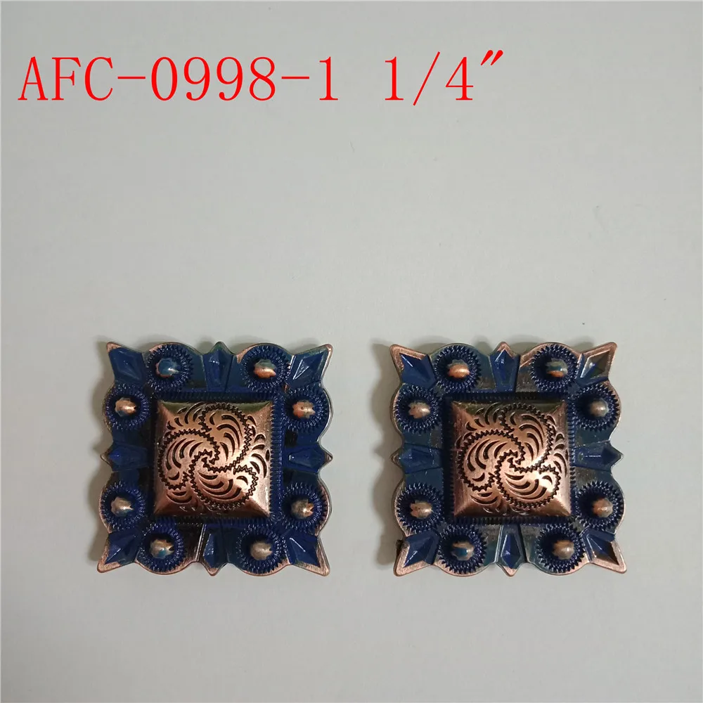 western antique berry conchos for leather