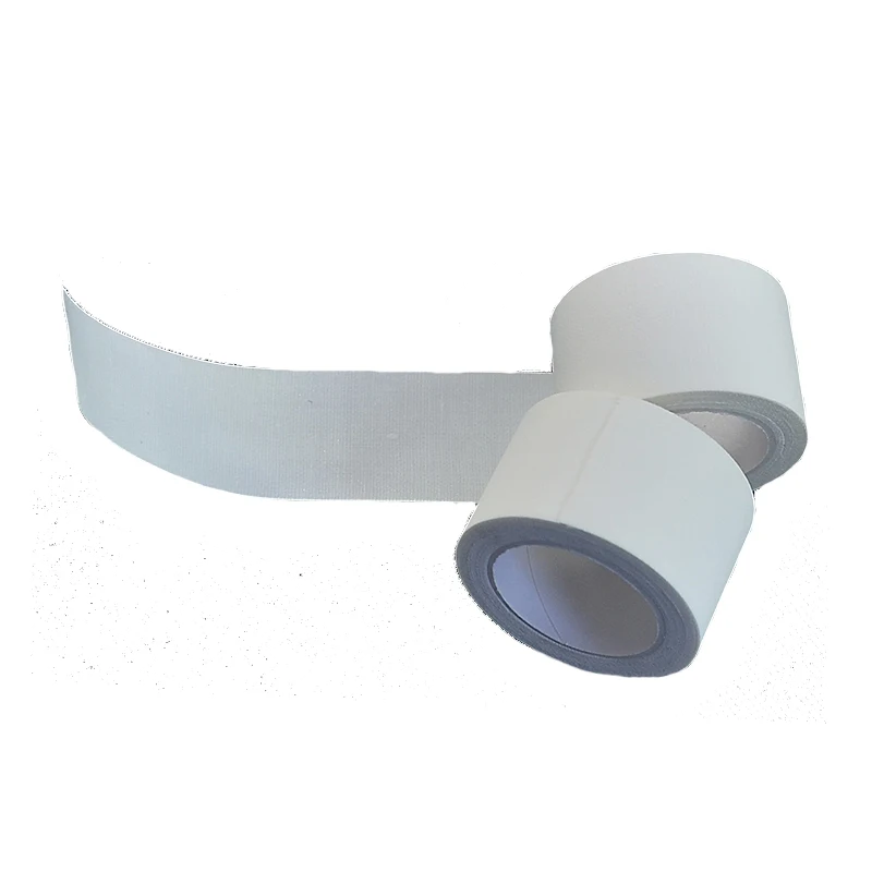 White color waterproof cotton fabric medical tape for wound care