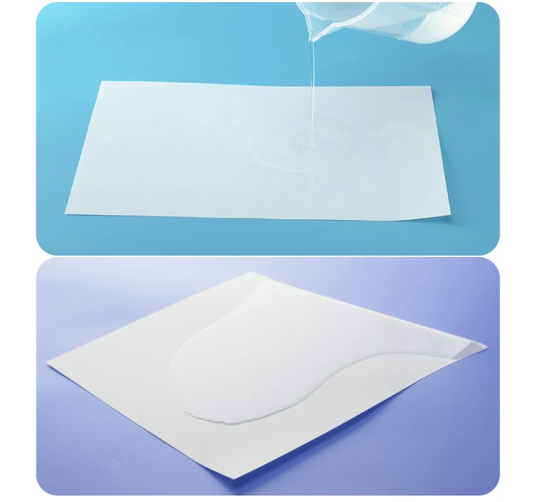 Лучшее качество прозрачной и прозрачной электростатической пленки для украшения и печати