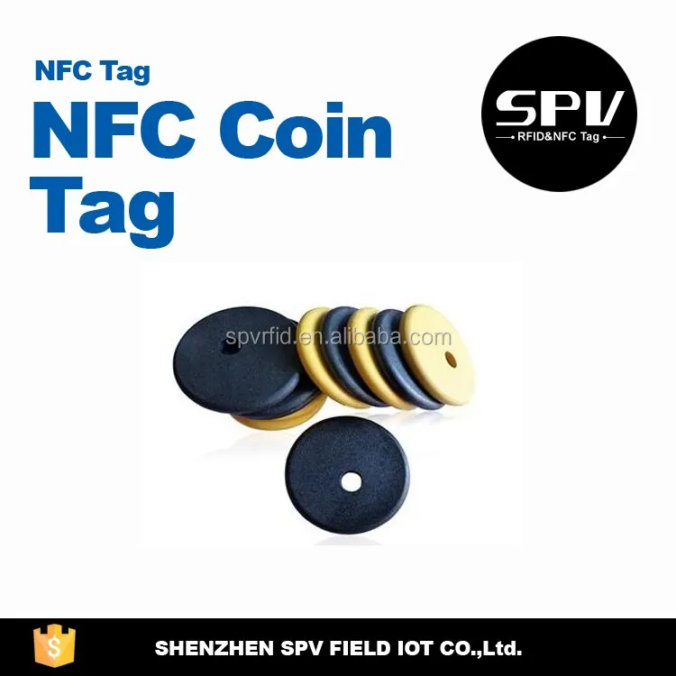 NFC Монета Тег MF 4 К ISO14443A для Контроля