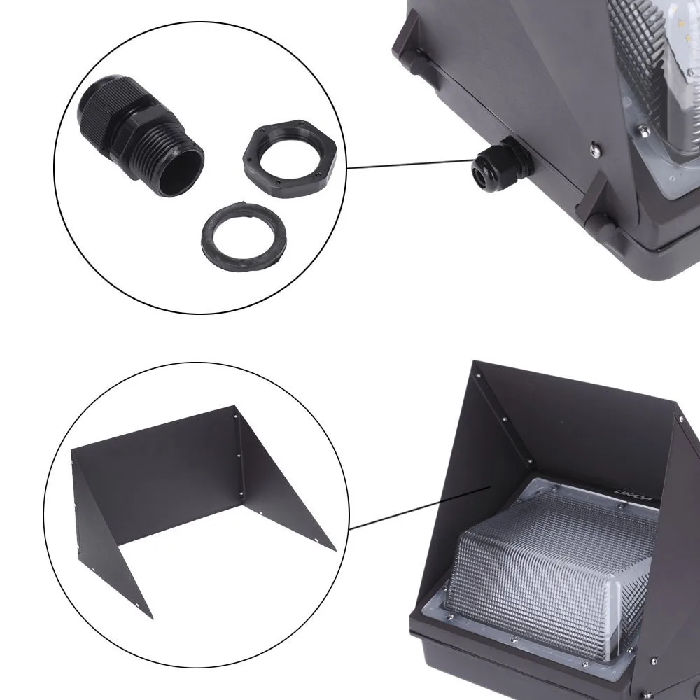 
2016 Newly waterproof mini Led wall pack 10w with DLC UL listed Led outdoor wall pack 10w 20w 