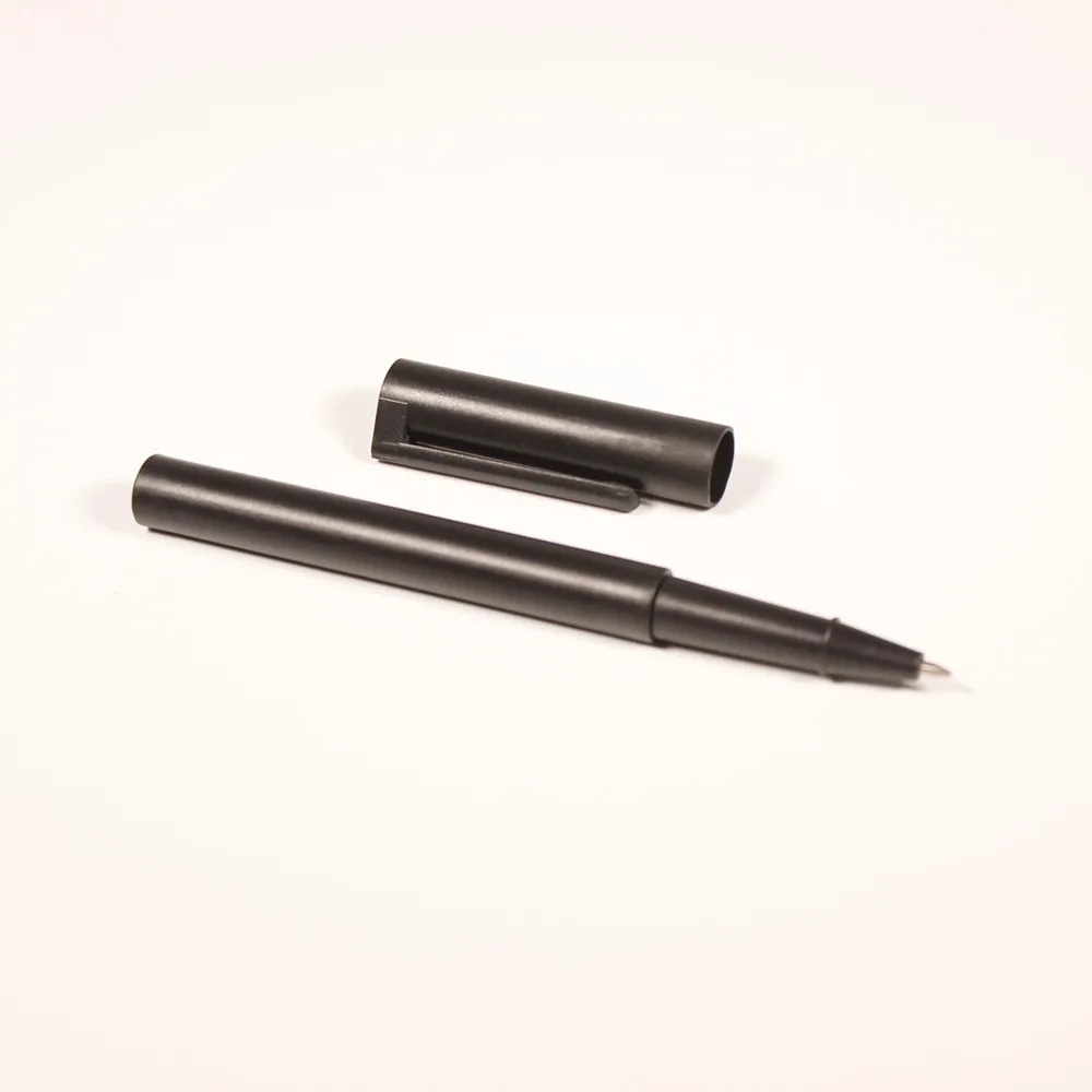 Professionals Magic Black Plastic Pen Through Dollar Bill Magic tricks for Sale