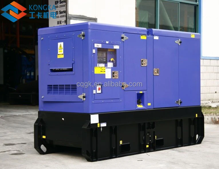 Deutz 60kw soundproof diesel dynamic generator 75kva harga generator set