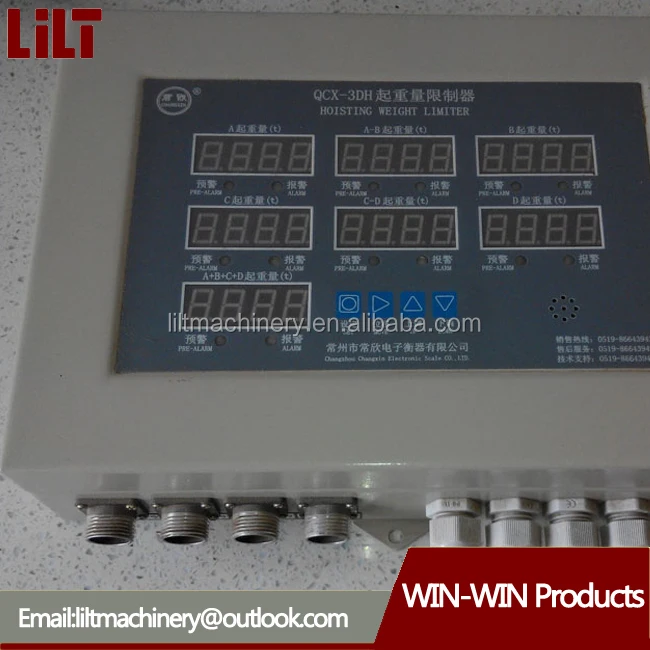 Датчик веса, одно окно перегрузки ограничитель, легкий mechnical сжимающей нагрузки ячейки для подъемный кран