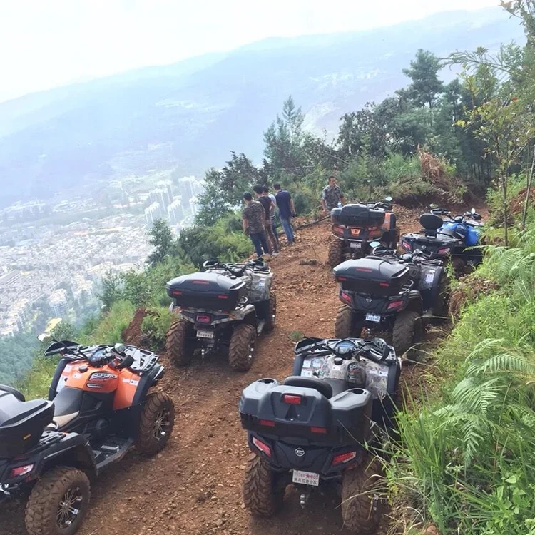 atv quad trunk cargo luggage rear box