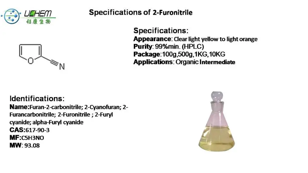 
Supply high quality CAS: 617-90-3 2-Furonitrile in stock 