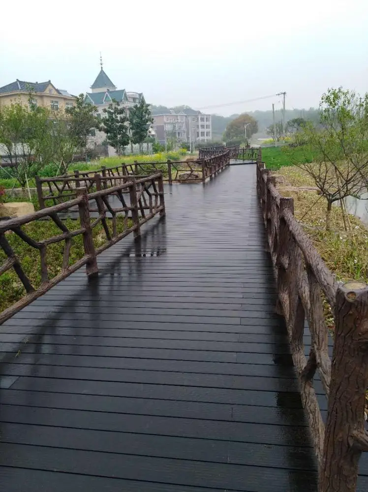 
Antiseptic Waterproof High Quality With Test Report Dark Carbonized Outdoor Strand Woven Bamboo Decking 