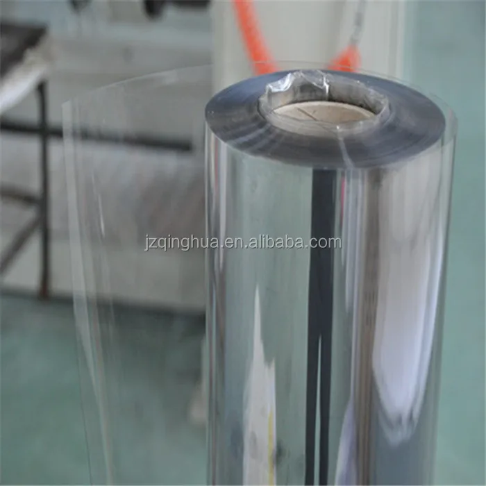 
0.6mm color super clear transparent PVC plastic rigid sheet in roll 