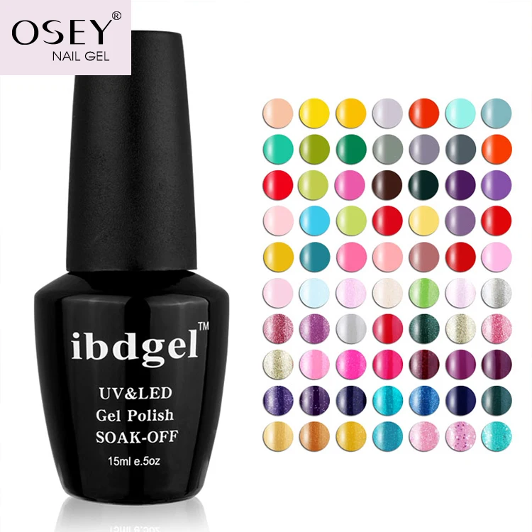 ibdgel esmaltes Brand Gel Nail Polish UV 3 Steps Color Gel Nail polish nail Art