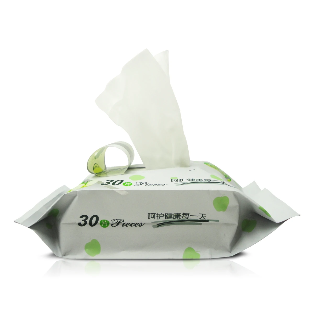 HaiJie hot sale YaRun 30 piece wet wipes for clean