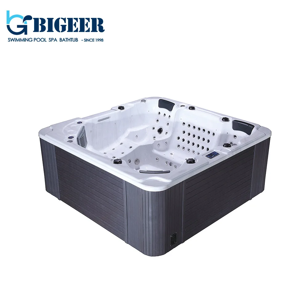 2021 hot sale BIGEER jacuzy outdoor hot tub spa with jacuzy function(BG-8836)