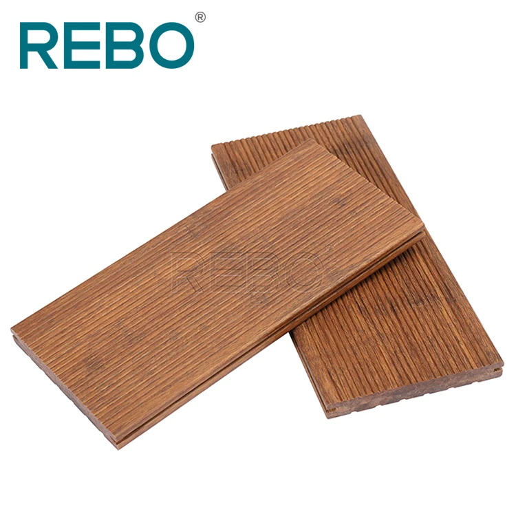 
EU standards easily installation outdoor bamboo decking flooring 