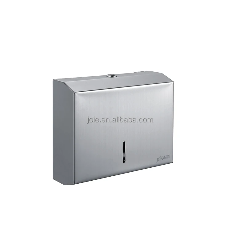 Wholesale public toilet stainless A4 paper towel holder wall mounted